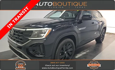 Black 2024 Volkswagen Atlas Cross Sport 2.0T SE w/Technology for sale in Jacksonville, FL