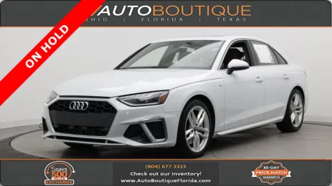 White 2023 Audi A4 Sedan S line Premium for sale in Jacksonville, FL
