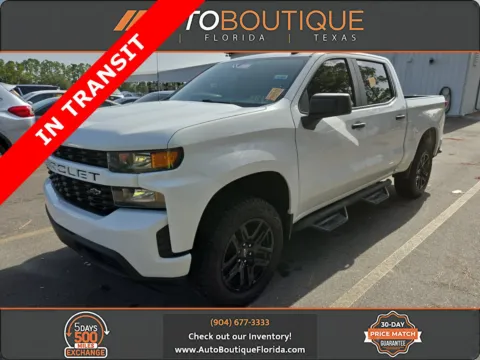 White 2020 Chevrolet Silverado 1500 Custom for sale in Jacksonville, FL