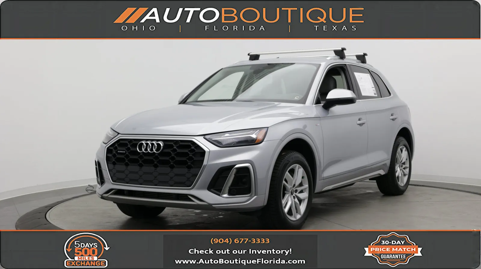 Silver 2023 Audi Q5 S line Premium for sale in Jacksonville, FL