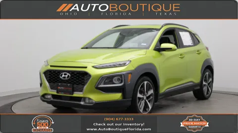 Green 2019 Hyundai Kona Ultimate for sale in Jacksonville, FL