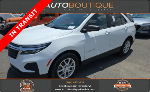 White 2022 Chevrolet Equinox LS for sale in Jacksonville, FL