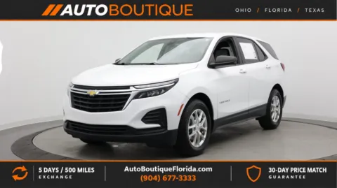 White 2022 Chevrolet Equinox LS for sale in Jacksonville, FL