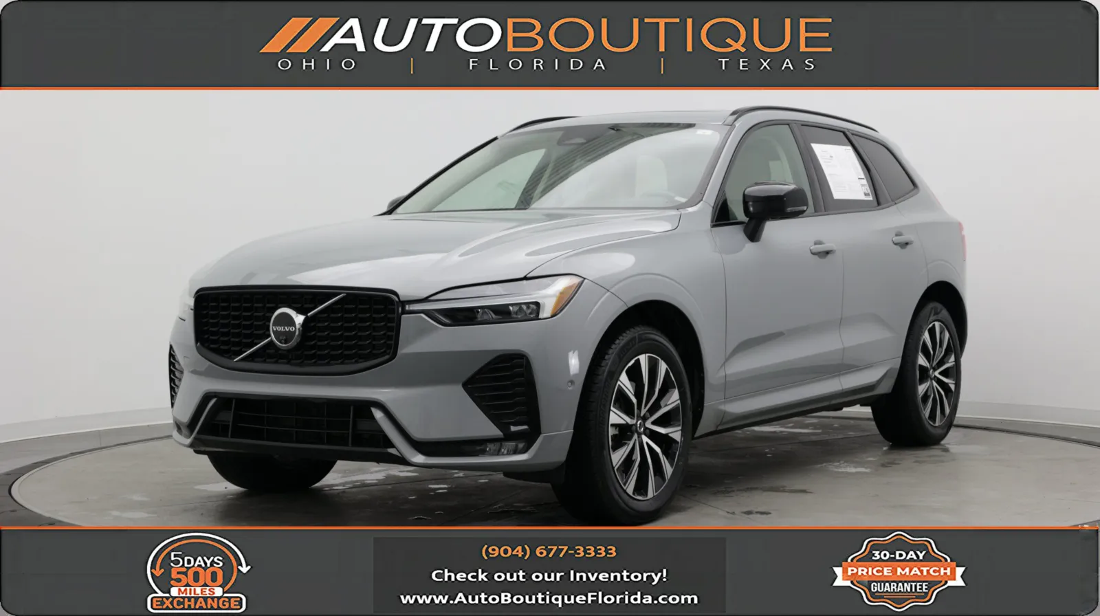 Gray 2024 Volvo XC60 Plus Dark Theme for sale in Jacksonville, FL