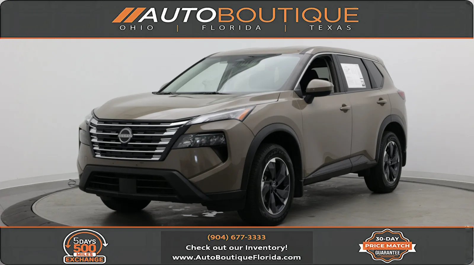 Beige 2025 Nissan Rogue SV for sale in Jacksonville, FL