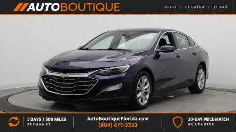 Blue 2022 Chevrolet Malibu LT for sale in Jacksonville, FL
