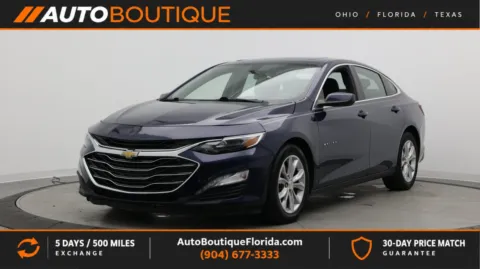 Blue 2022 Chevrolet Malibu LT for sale in Jacksonville, FL