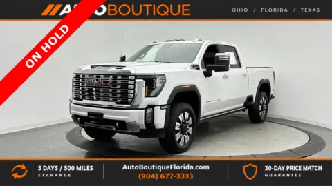 White 2024 GMC Sierra 2500 HD Denali for sale in Jacksonville, FL