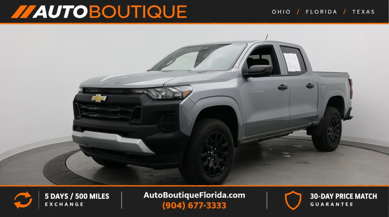 Gray 2025 Chevrolet Colorado 2WD Work Truck for sale in Jacksonville, FL