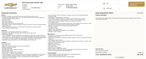 More photos of 2016 Chevrolet Camaro 2SS at Auto Boutique Florida, FL