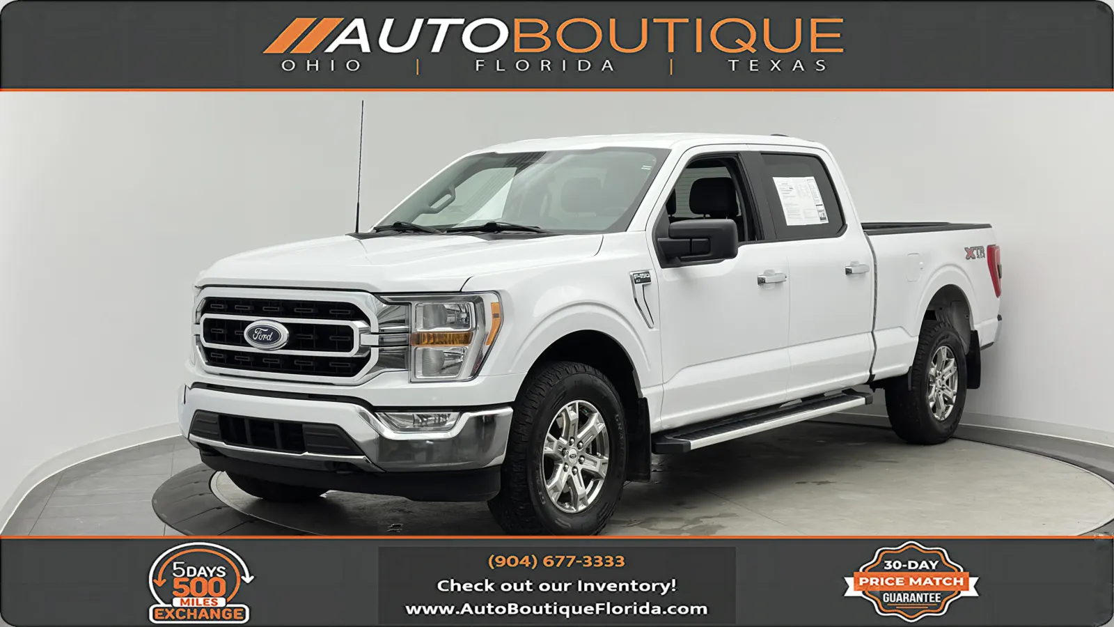 White 2023 Ford F-150 XLT for sale in Jacksonville, FL