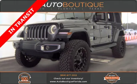 Gray 2018 Jeep Wrangler Unlimited Sahara for sale in Jacksonville, FL