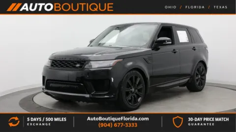 Black 2022 Land Rover Range Rover Sport HSE Silver Edition for sale in Jacksonville, FL