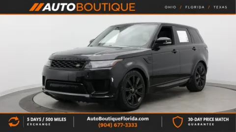 Black 2022 Land Rover Range Rover Sport HSE Silver Edition for sale in Jacksonville, FL