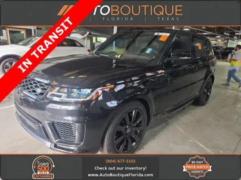 Black 2022 Land Rover Range Rover Sport HSE Silver Edition for sale in Jacksonville, FL