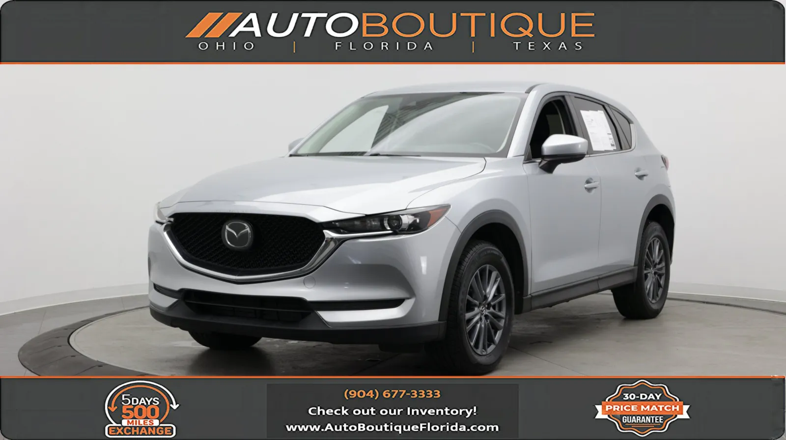 Silver 2019 Mazda CX-5 Sport for sale in Jacksonville, FL