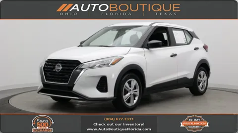 White 2021 Nissan Kicks S for sale in Jacksonville, FL