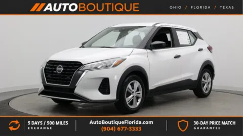 White 2021 Nissan Kicks S for sale in Jacksonville, FL