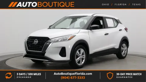 White 2021 Nissan Kicks S for sale in Jacksonville, FL