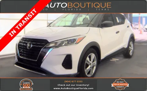 White 2021 Nissan Kicks S for sale in Jacksonville, FL