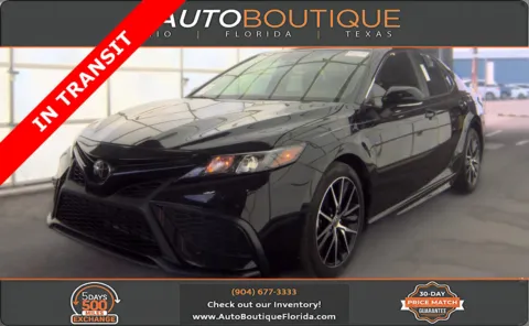 Black 2024 Toyota Camry SE for sale in Jacksonville, FL