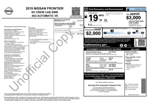 More photos of 2019 Nissan Frontier SV at Auto Boutique Florida, FL