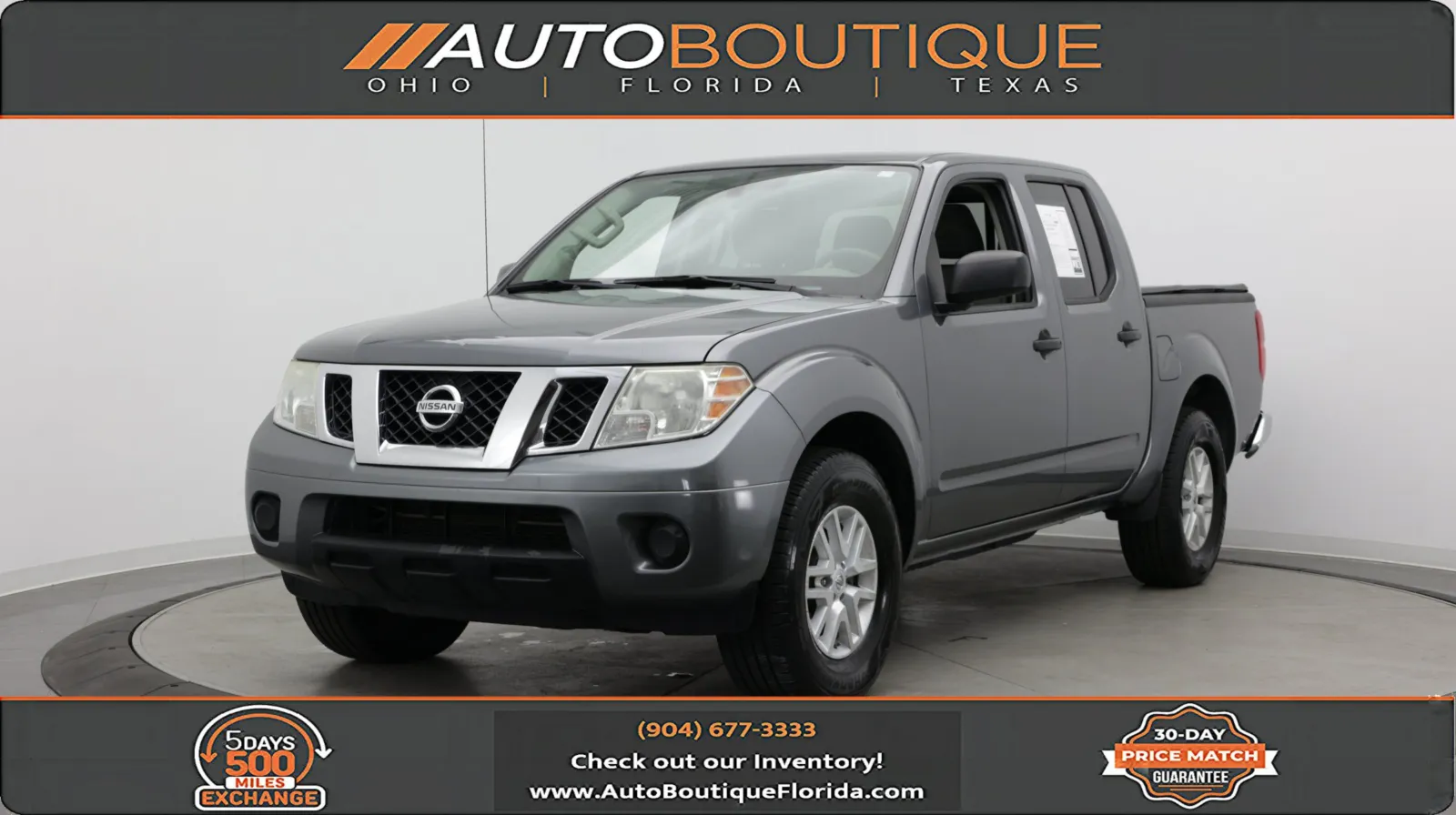 Gray 2019 Nissan Frontier SV for sale in Jacksonville, FL