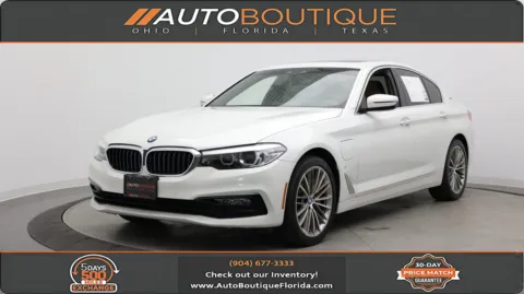 White 2018 BMW 5 Series 530e xDrive iPerformance for sale in Jacksonville, FL