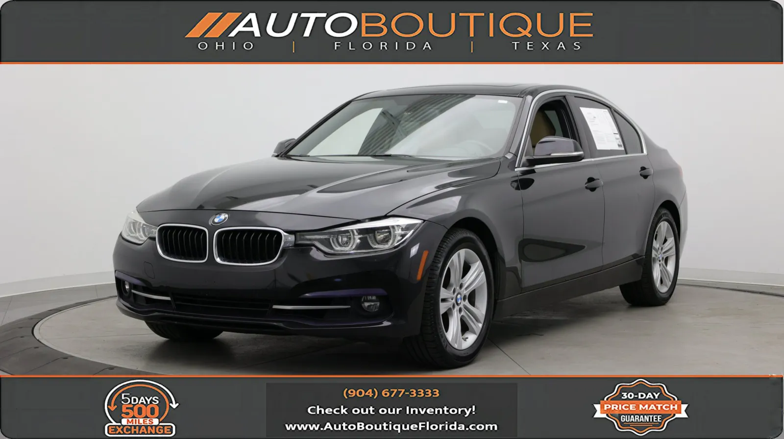 Black 2018 BMW 3 Series 330i for sale in Jacksonville, FL