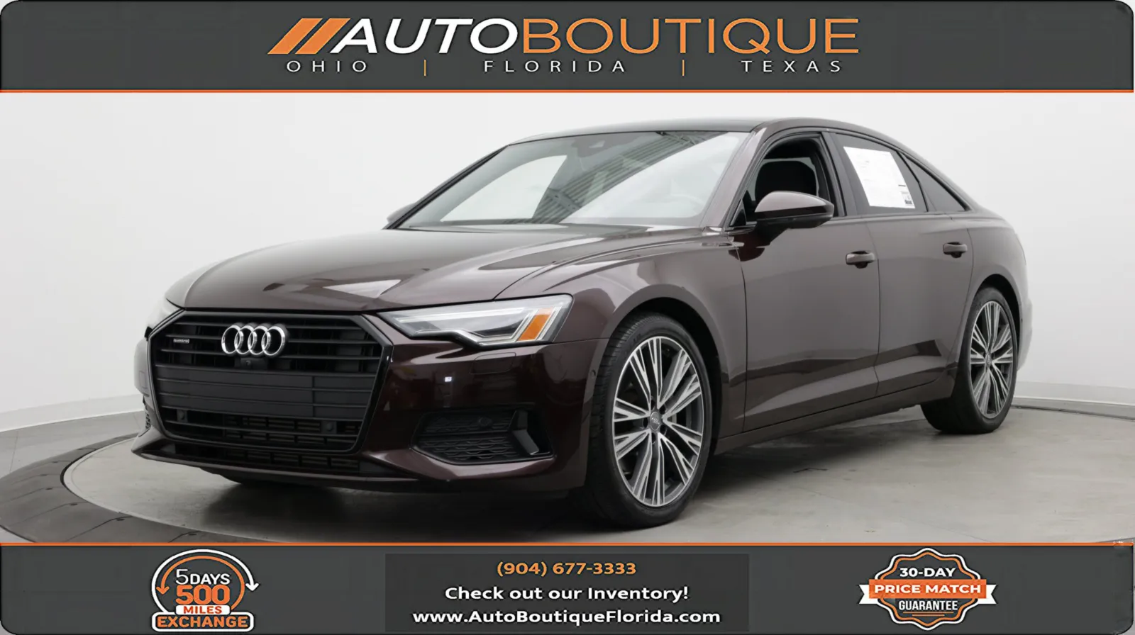 Red 2020 Audi A6 Premium Plus for sale in Jacksonville, FL