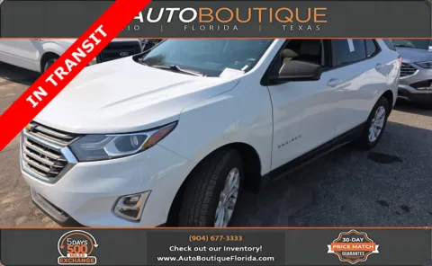 White 2021 Chevrolet Equinox LS for sale in Jacksonville, FL