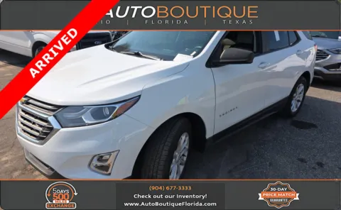 White 2021 Chevrolet Equinox LS for sale in Jacksonville, FL
