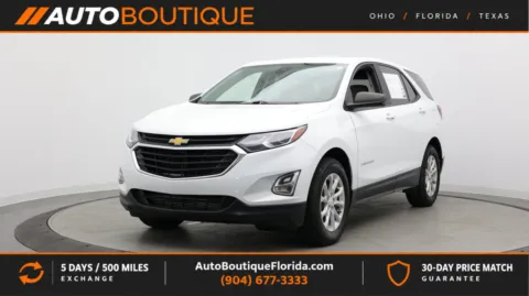 White 2021 Chevrolet Equinox LS for sale in Jacksonville, FL