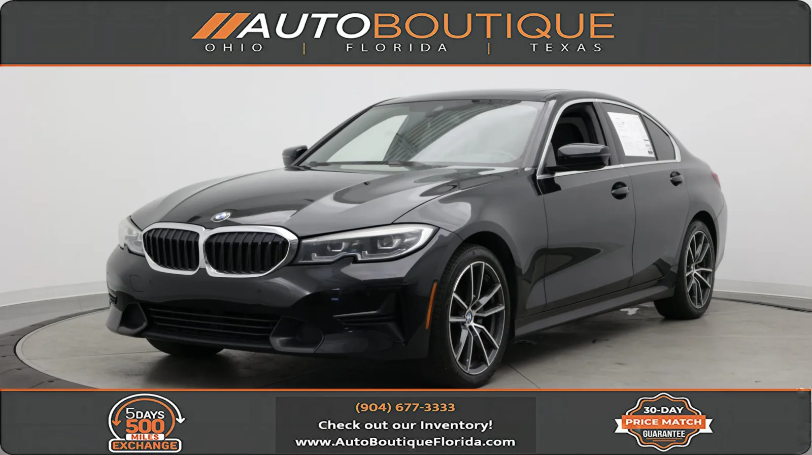 Black 2021 BMW 3 Series 330i for sale in Jacksonville, FL