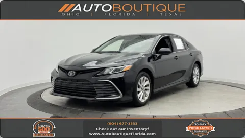 Black 2022 Toyota Camry LE for sale in Jacksonville, FL