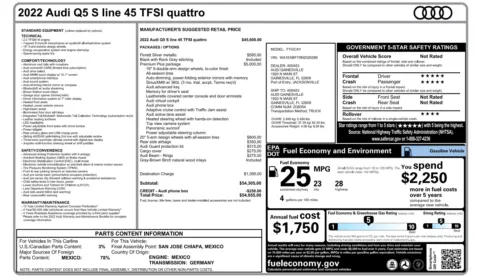 More photos of 2022 Audi Q5 S line Premium Plus at Auto Boutique Florida, FL