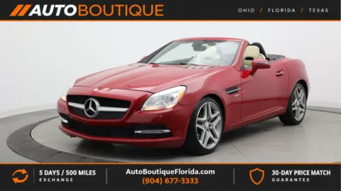 Red 2015 Mercedes-Benz SLK-Class SLK 250 for sale in Jacksonville, FL