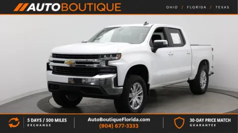 White 2021 Chevrolet Silverado 1500 LT for sale in Jacksonville, FL