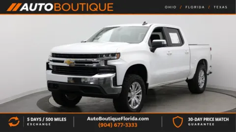 White 2021 Chevrolet Silverado 1500 LT for sale in Jacksonville, FL