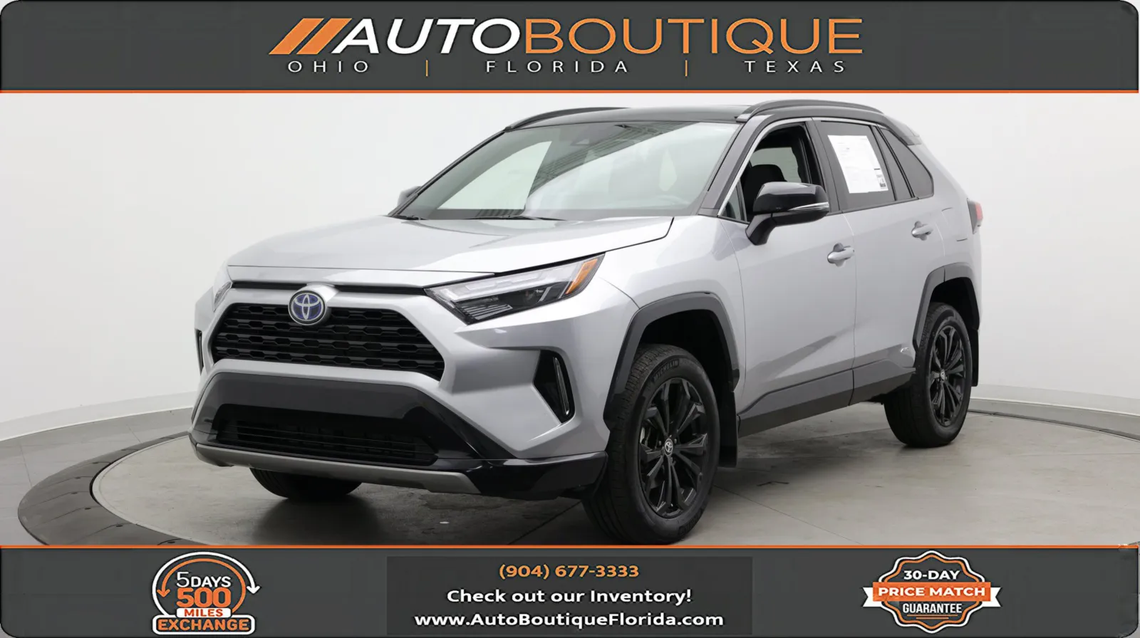 Gray 2024 Toyota RAV4 Hybrid XSE for sale in Jacksonville, FL