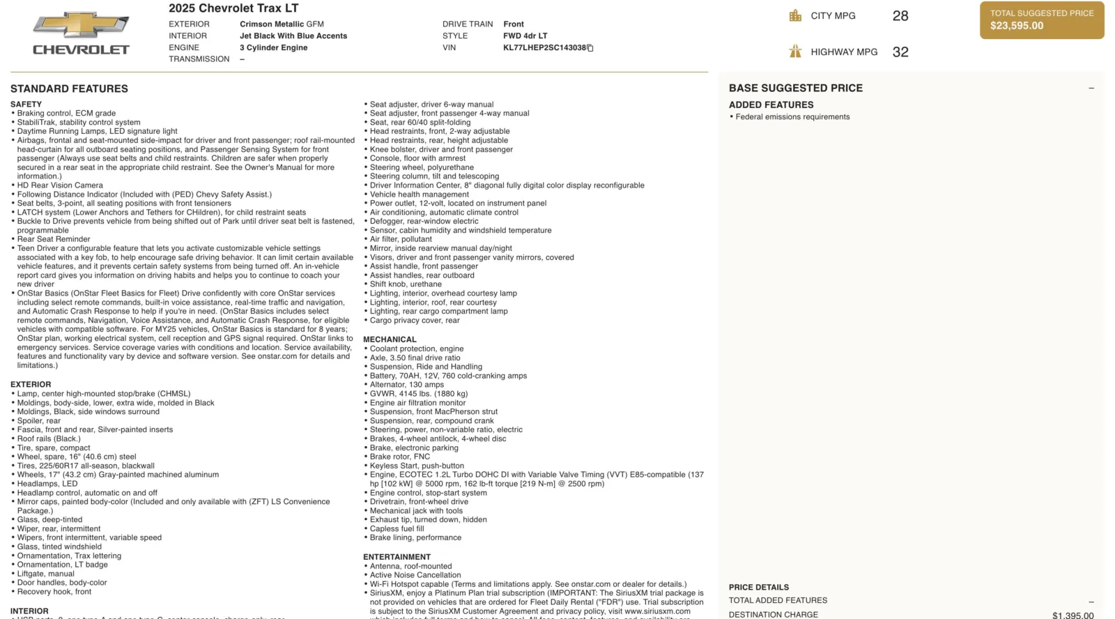 Chevrolet Trax photo 5