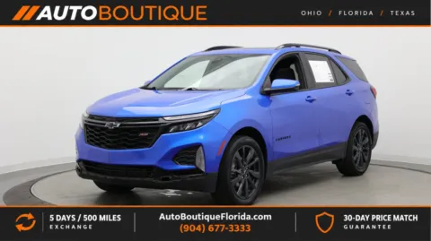Blue 2024 Chevrolet Equinox RS for sale in Jacksonville, FL