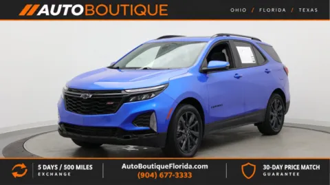 Blue 2024 Chevrolet Equinox RS for sale in Jacksonville, FL