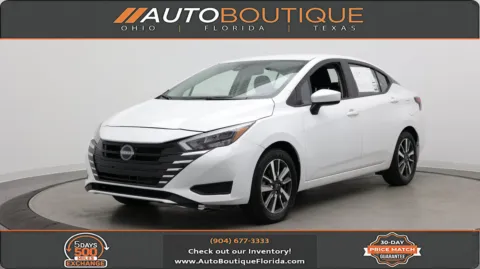 White 2025 Nissan Versa SV for sale in Jacksonville, FL