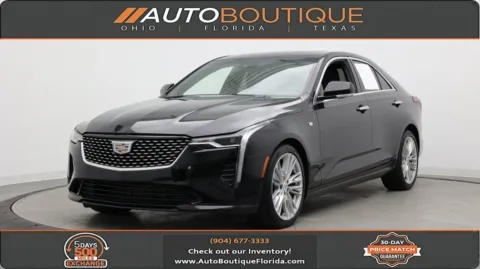 Black 2023 Cadillac CT4 Premium Luxury for sale in Jacksonville, FL