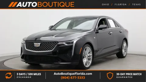 Black 2023 Cadillac CT4 Premium Luxury for sale in Jacksonville, FL
