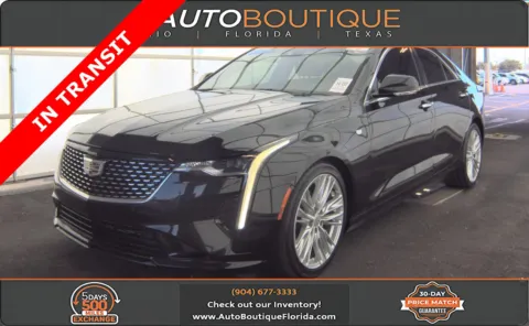 Black 2023 Cadillac CT4 Premium Luxury for sale in Jacksonville, FL
