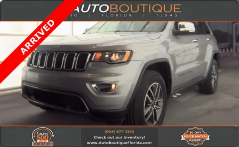 Silver 2020 Jeep Grand Cherokee Limited for sale in Jacksonville, FL