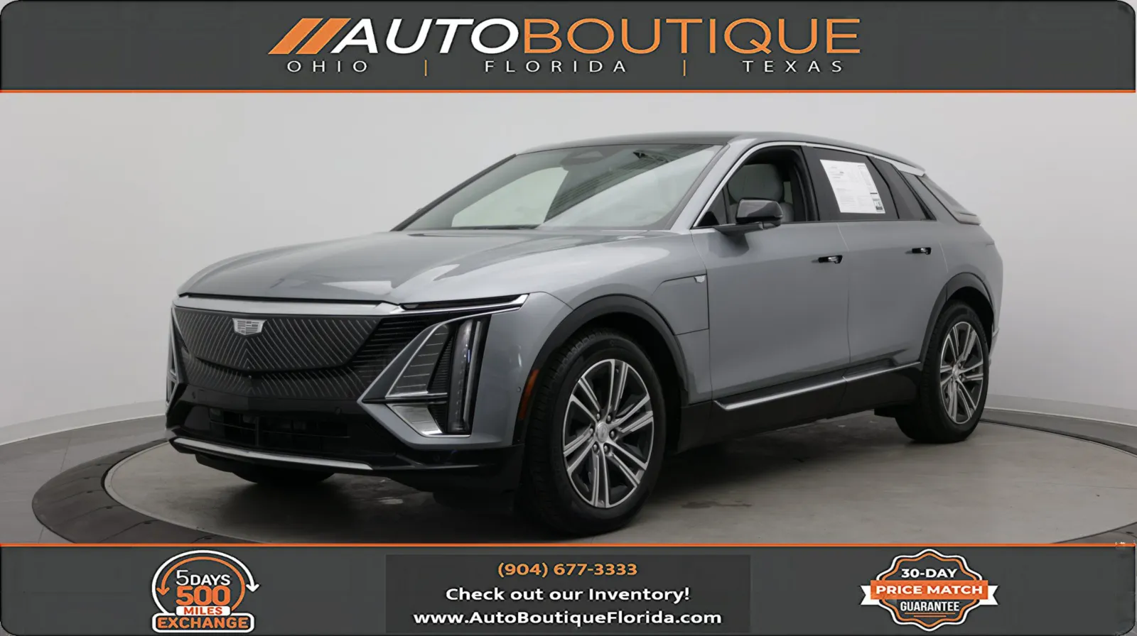 Silver 2024 Cadillac LYRIQ Luxury for sale in Jacksonville, FL
