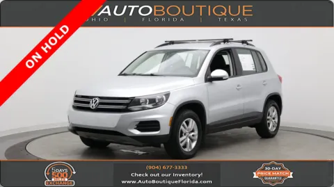 Silver 2016 Volkswagen Tiguan S for sale in Jacksonville, FL